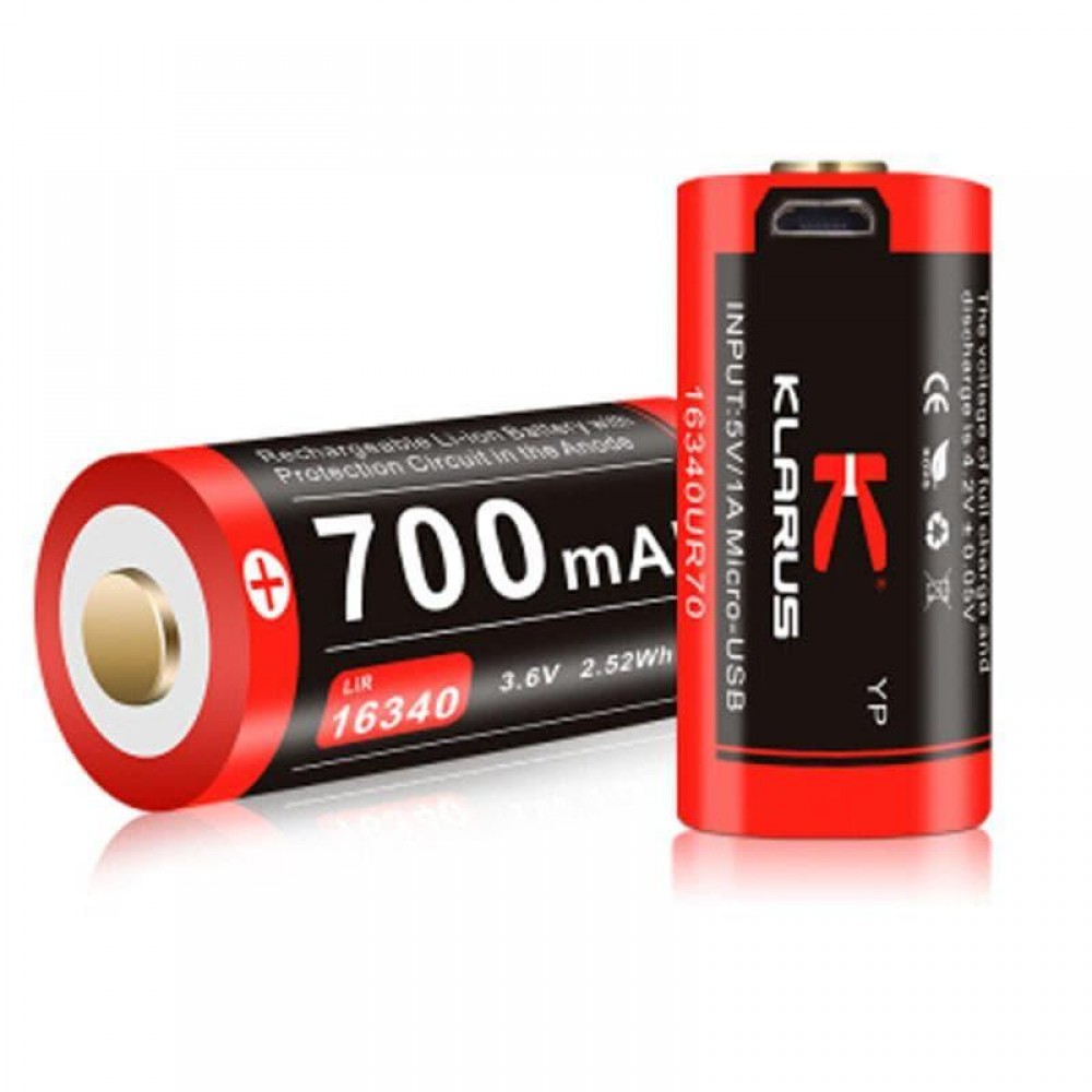  ΜΠΑΤΑΡΙΑ KLARUS 16GT-70UR 700mAh